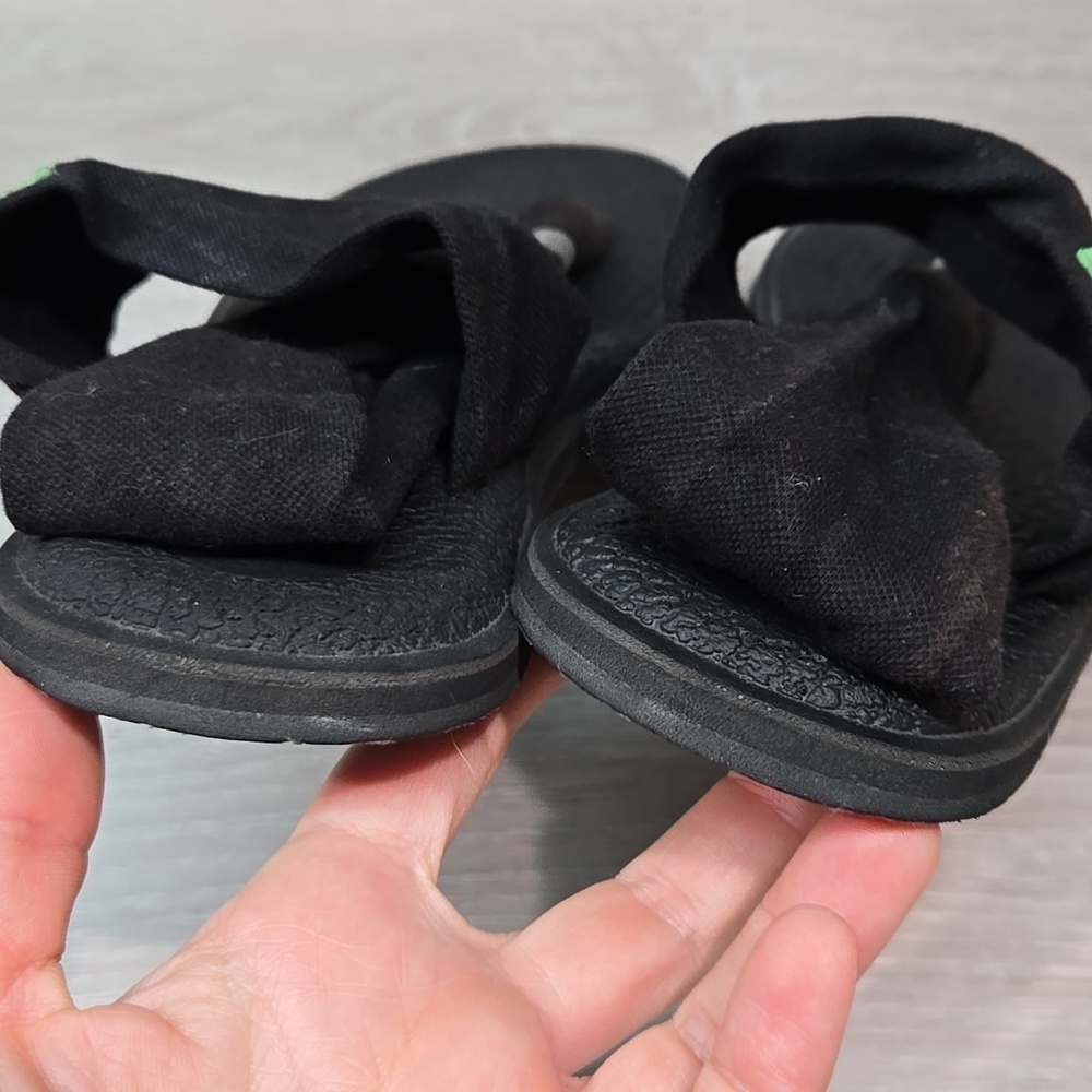 Sanuk Women Yoga Mat Slip on shoes sz 8 Sandals - Picture 6 of 10